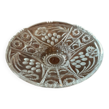 Crystal salad bowl