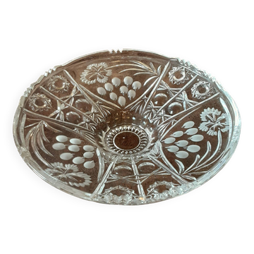 Crystal salad bowl