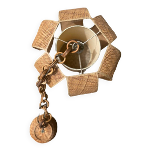 Suspension rotin et cannage