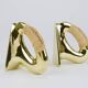 Pair of Carl Auböck Flat Iron bookends in brass and rattan #3530, Vienna, Austria