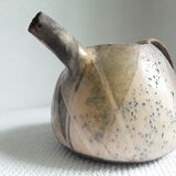 Pitcher or teapot in raku