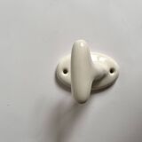 Porcelain coat hook