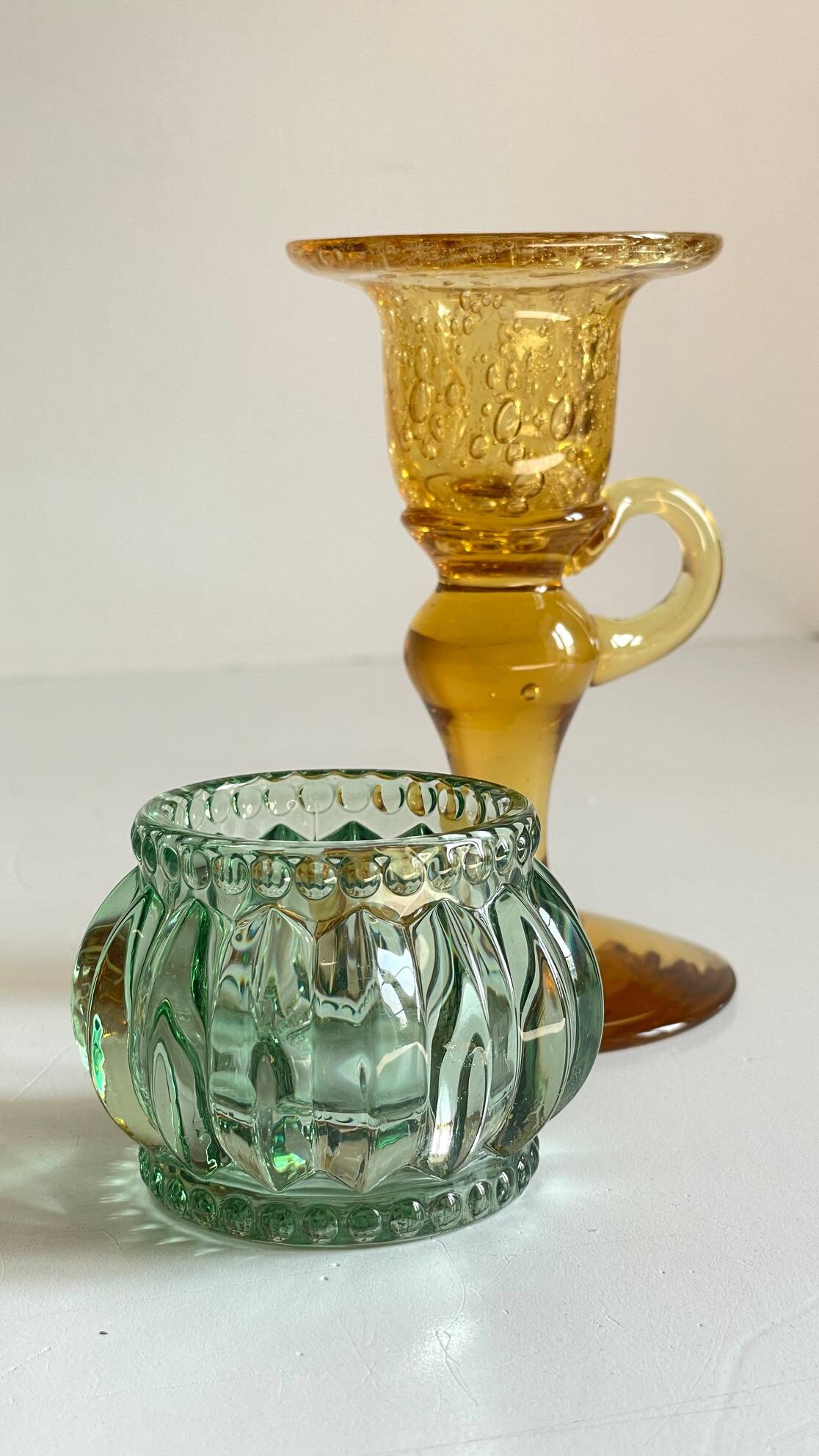 BOUGEOIRS Vintage Tinted Glass