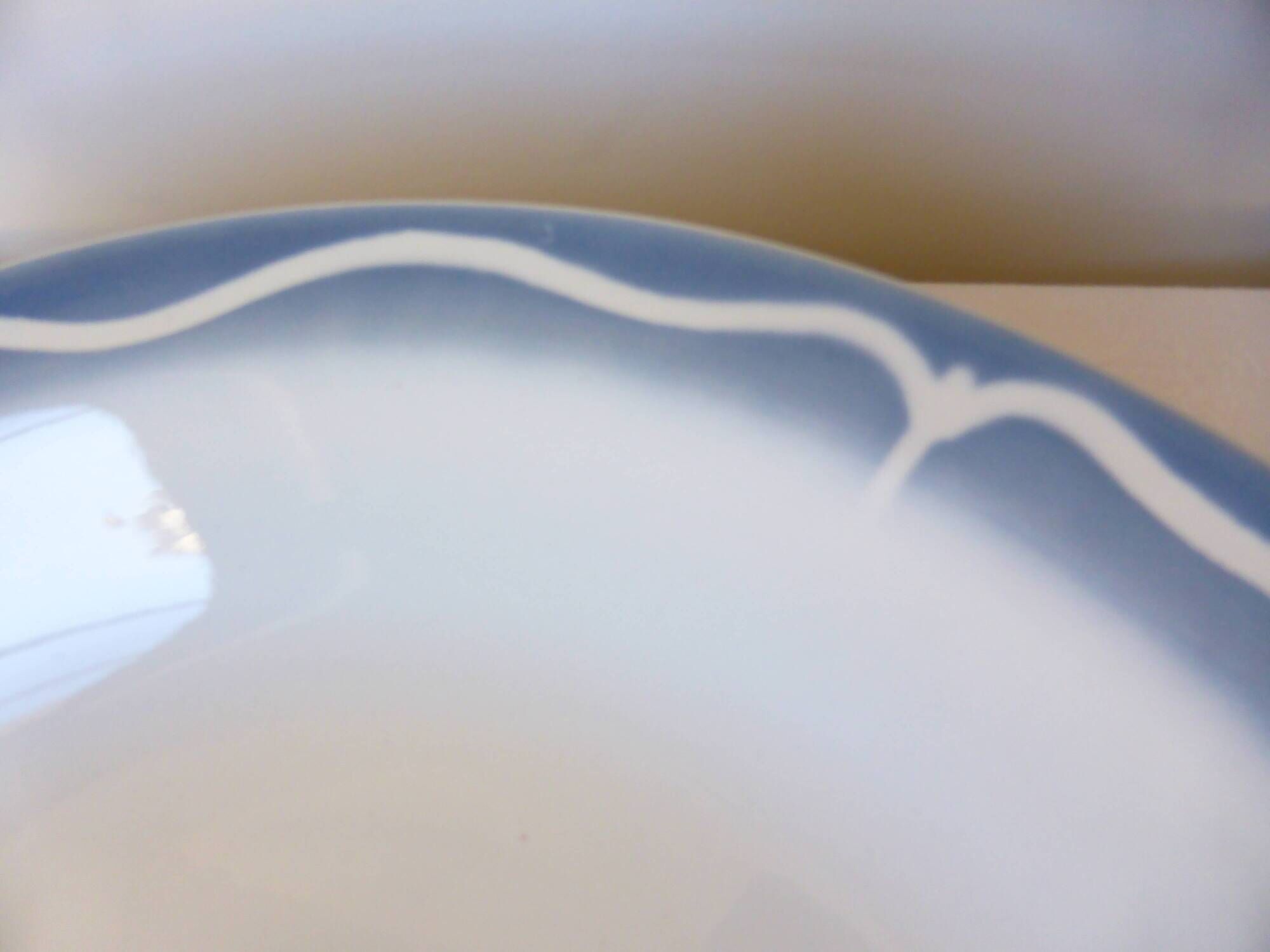 Round and hollow serving dish from Digoin Sarreguemines Nina Rosa 2106108