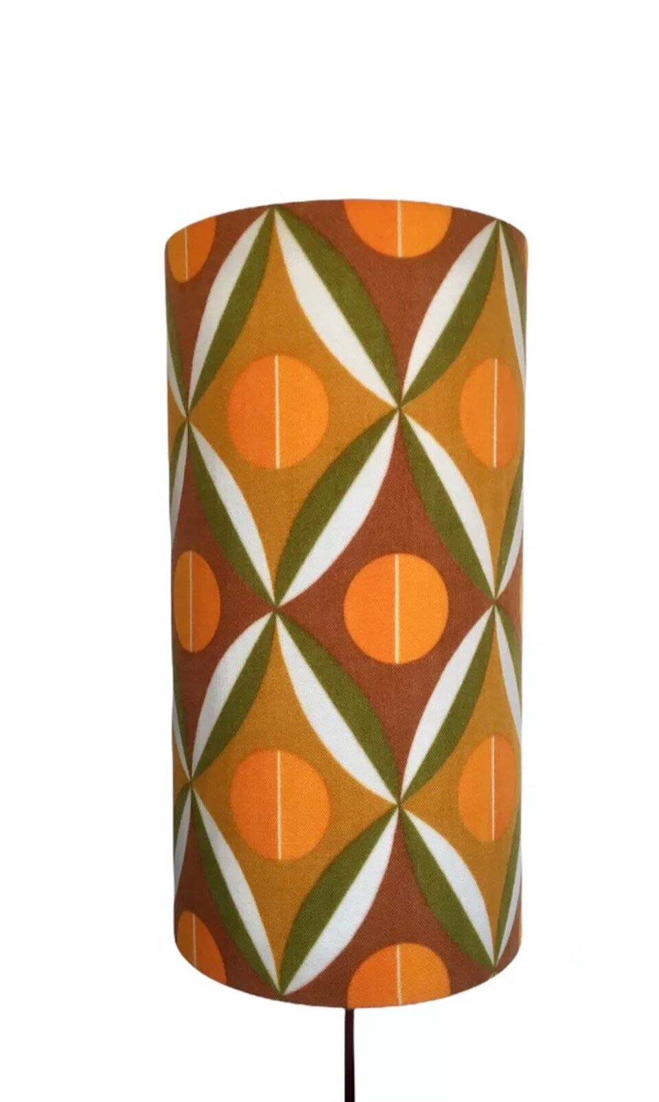 Lampshade toronto h48 d 25–vintage vintage fabric