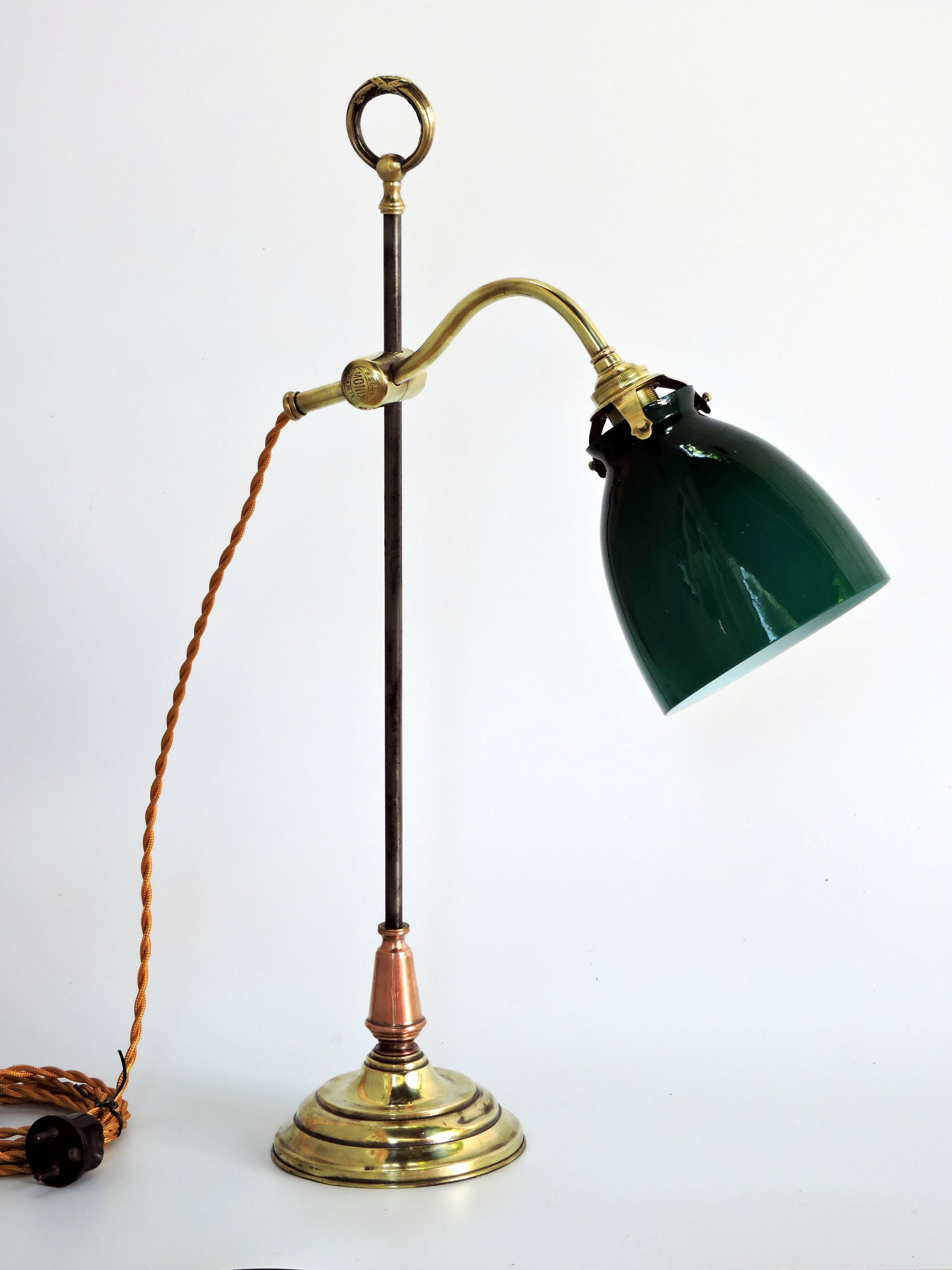 Notary office lamp rises and falls MONIX Paris