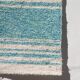 Handwoven recycled cotton rug - 40 x 60 cm