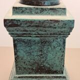 Empire style lamp. Original lampshade