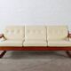 Canapé 3 places vintage en teck, design danois du milieu du siècle, style scandinave des années 70