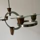 Art Deco chandelier attributed to Pietro Chiesa, 1940s, Italy.