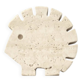 Fratelli Mannelli travertine hedgehog sculpture, 1970s