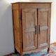 Buffet artisanal en bois massif