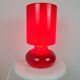 Pair of vintage lykta glass bedside lamps from Ikea 90s