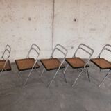 Chairs Giorgio Catellan edition Cidue Italy 1970