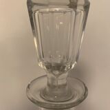 Set of 4 glasses and 1 carafe model Mirabeau early twentieth century