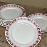 12 Céranord St.Amand dinner plates