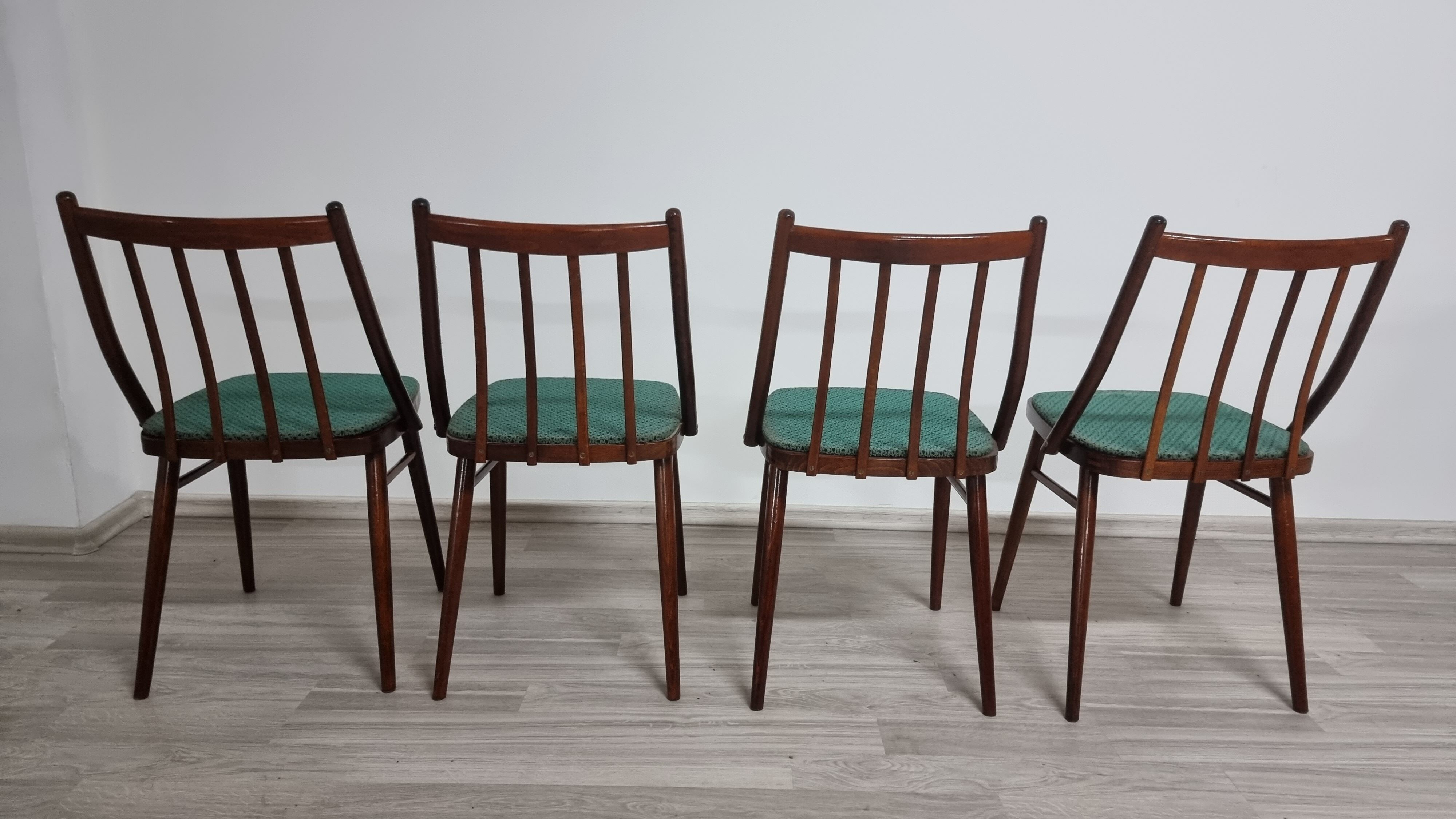 Chairs by Antonín Šuman for Ton, Set of 4