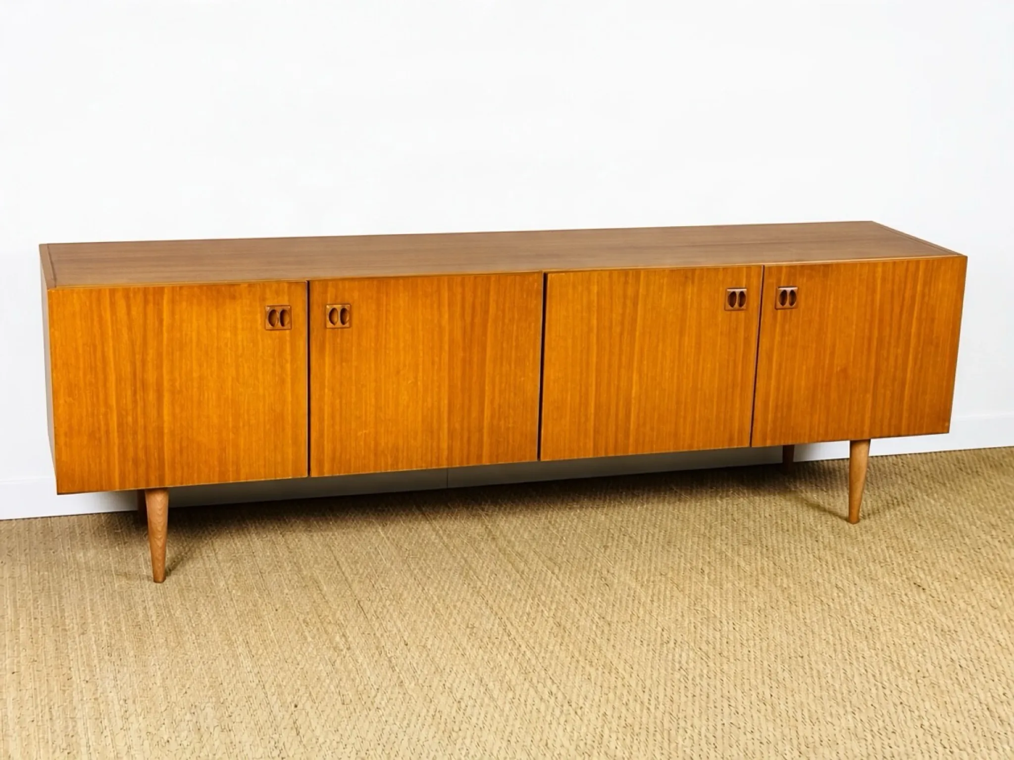 Enfilade scandinave en teck 1960