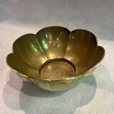 Brass salad bowl