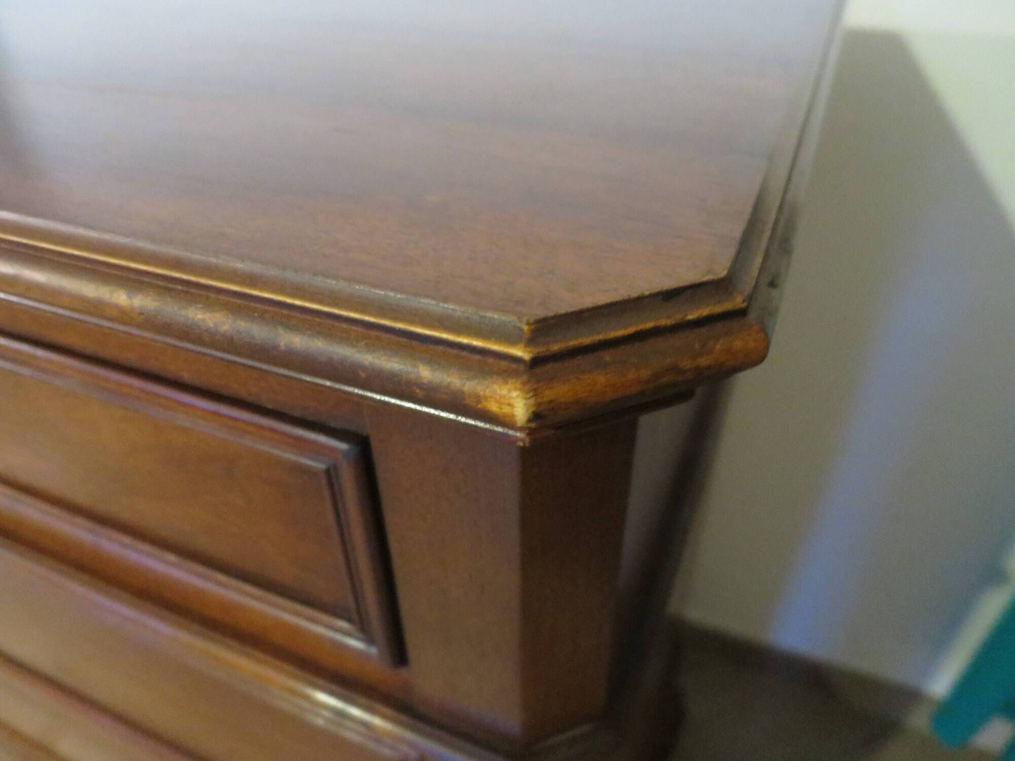 Rare - Pretty Louis Philippe chest of drawers – Mahogany – 5 drawers – 4 locks – Barn furniture
