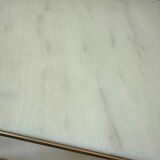 Table d’appoint laiton marbre années 60