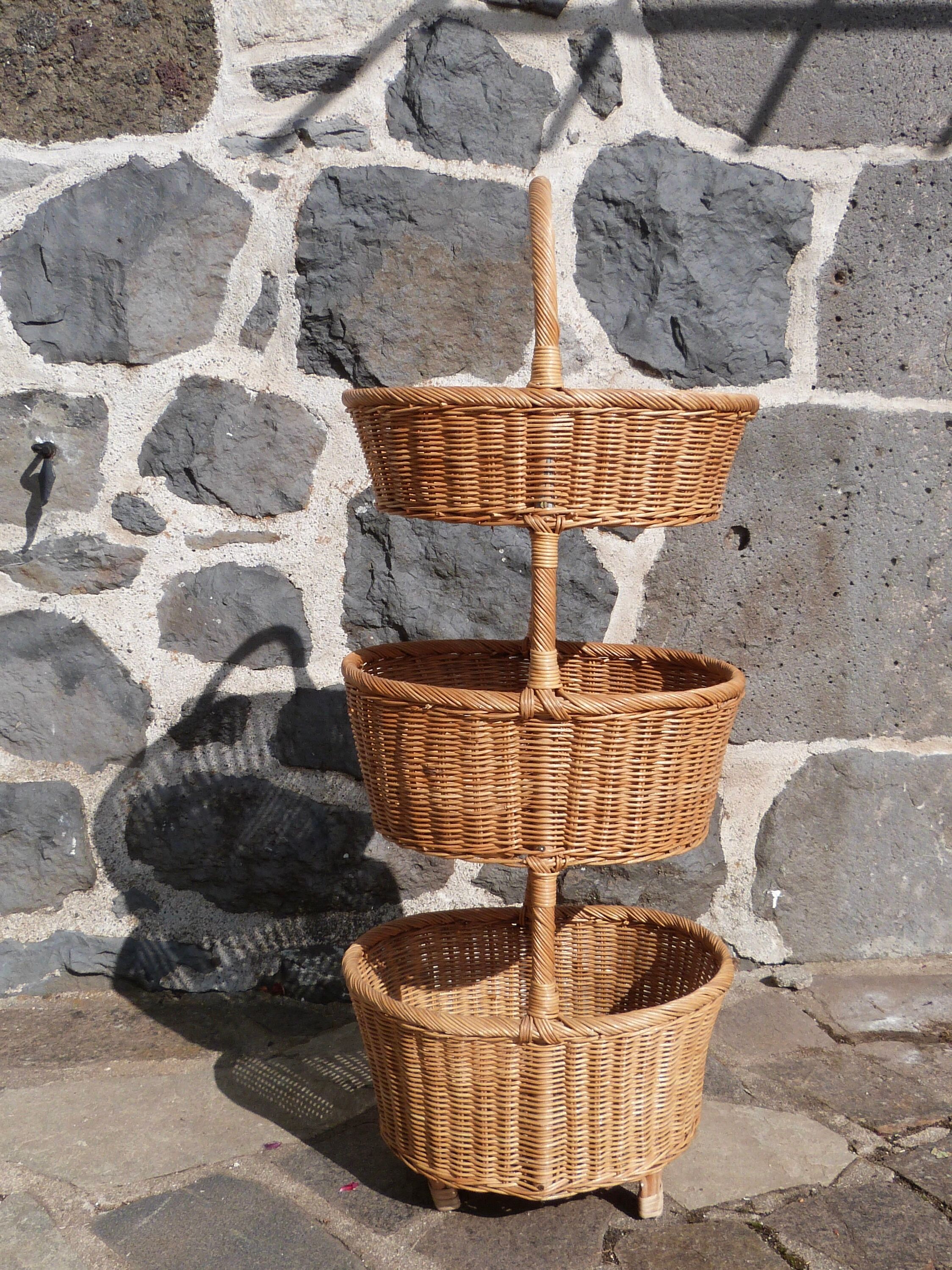 Rattan basket
