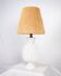 Large ceramic pineapple lamp with natural fibres, Italy, 1980s