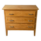 Vintage wooden chest of drawers from the 1950s