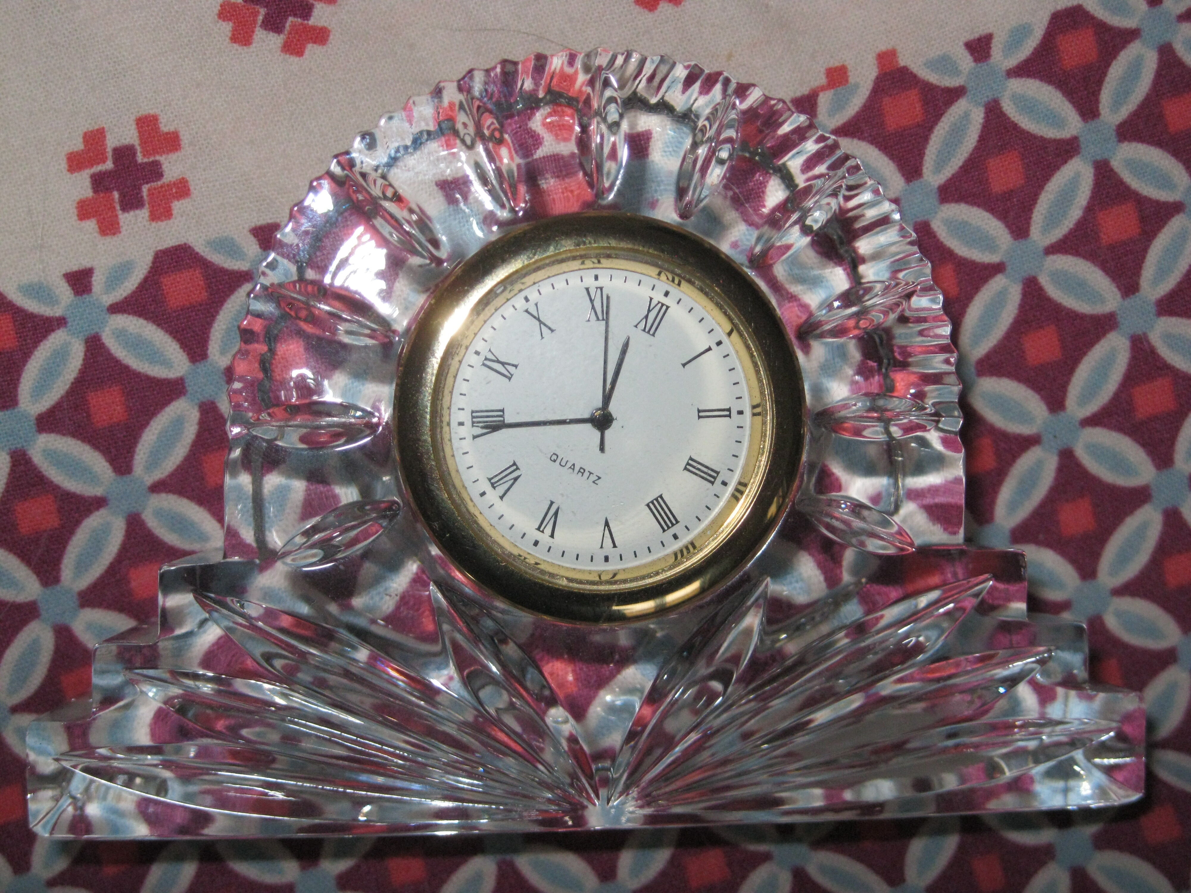 Bohemian crystal pendulum