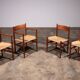 Dining Chairs by Hans Wegner for Carl Hansen & Søn,Denmark 2 CH37 and 2 CH36