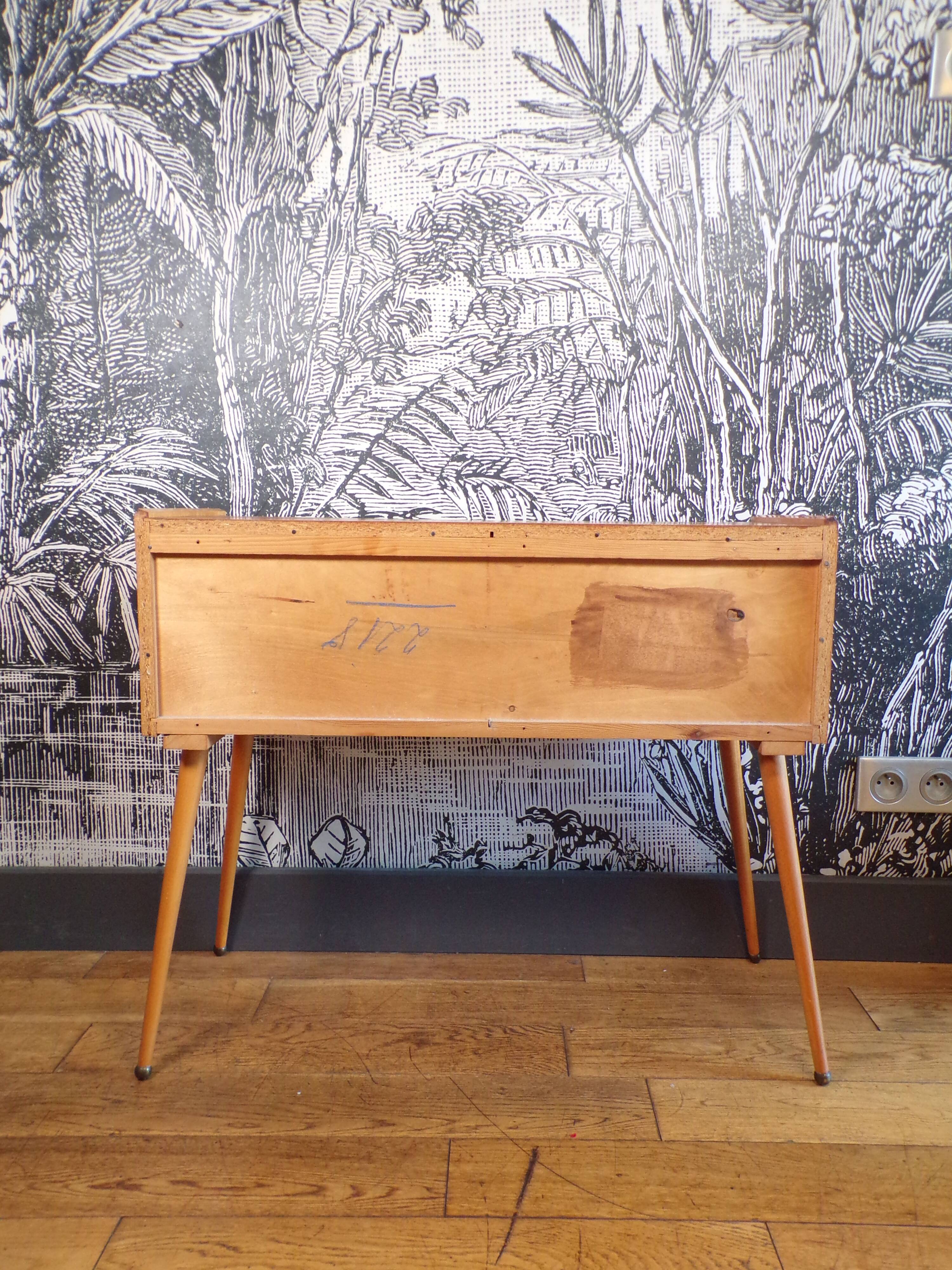 Mini sideboard 1960 with compass feet