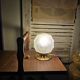 Vintage Art Deco table lamp with its artichoke globe.