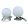 Ensemble de Lampes boules rétro