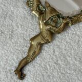 Napoleon III hand mirror in bronze