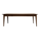 Grande table à manger en chêne massif (rénovée)