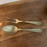 Vintage gold cutlery