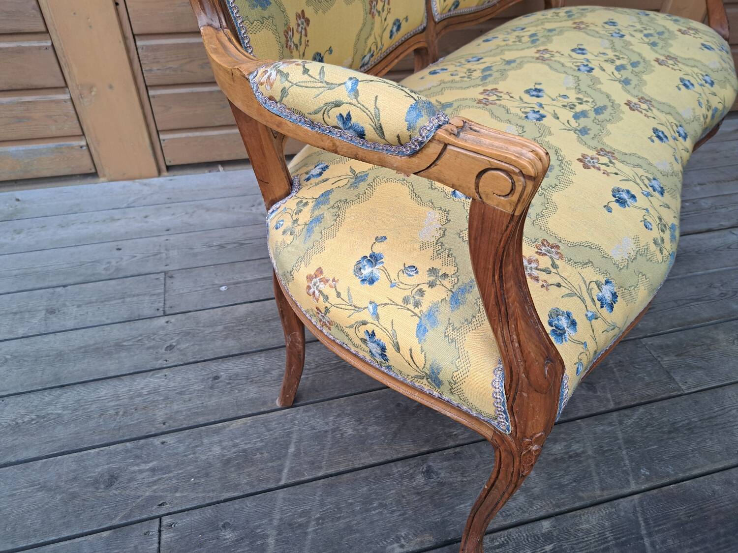 Antique Louis XV bench