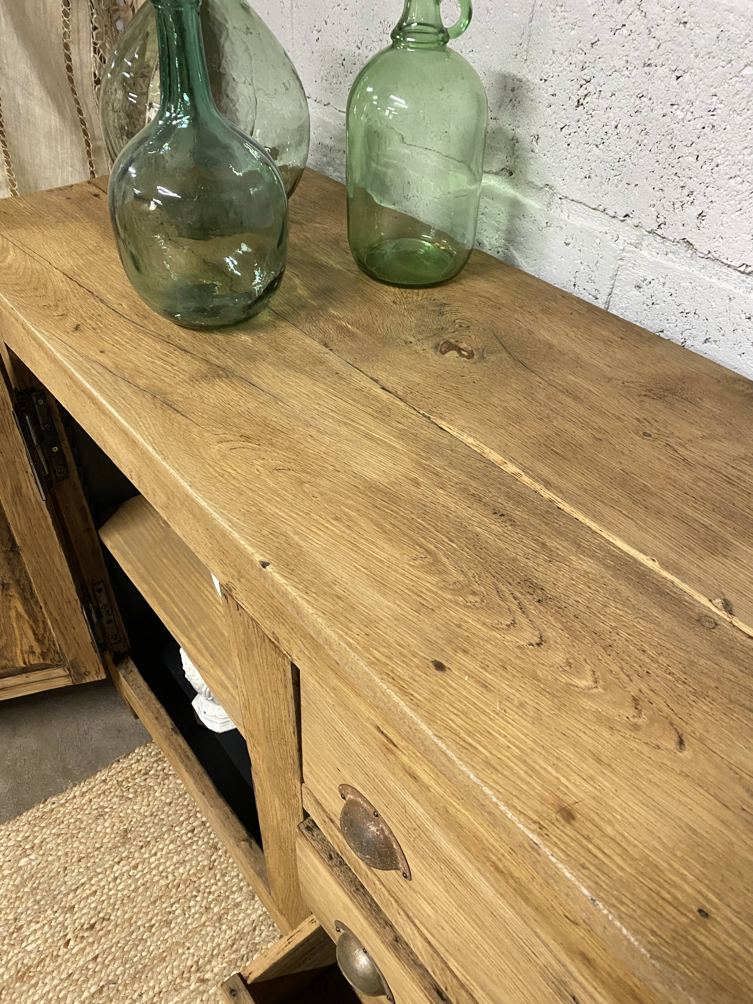 Oak enfilade, large sideboard
