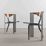 Pair Ota Otanek Chairs by Borek Sipek fort Vitra