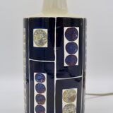 Table ceramic Inge Lise Koefoed, Denmark 1960's lamp