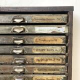 1950s printing cabinet