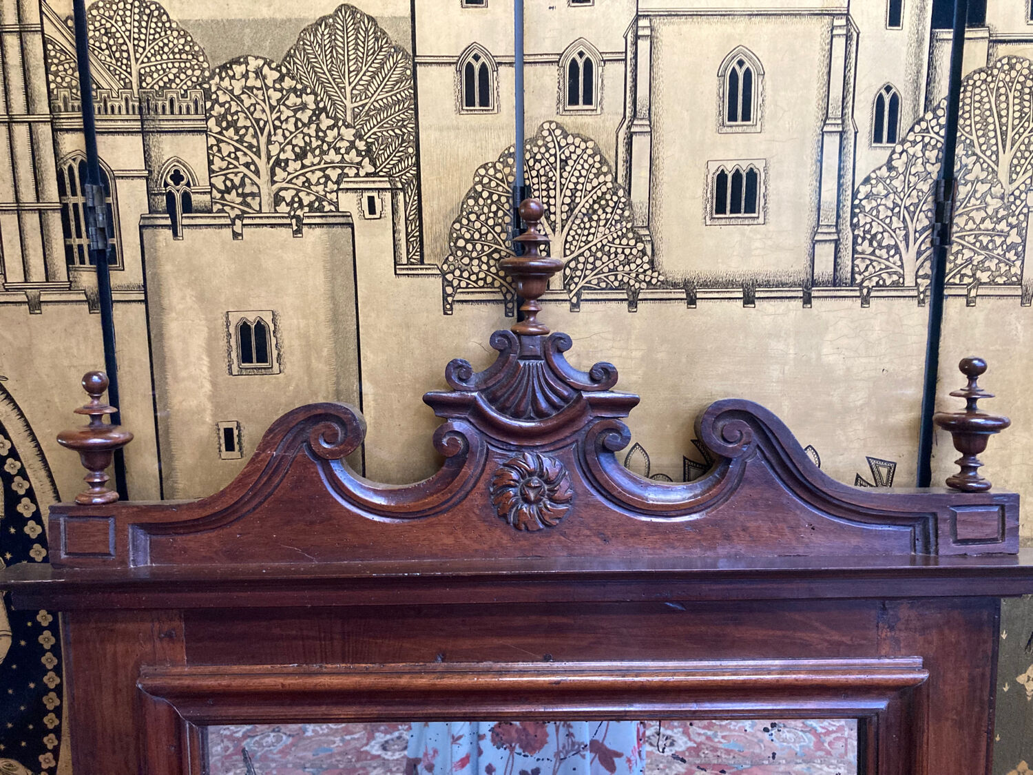 Mirror Louis XIII period, seventeenth