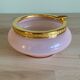 Vintage opaline glass ashtray