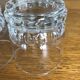 Mismatched decanter and whiskey glasses