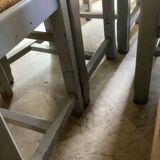 Set of 8 country style chairs