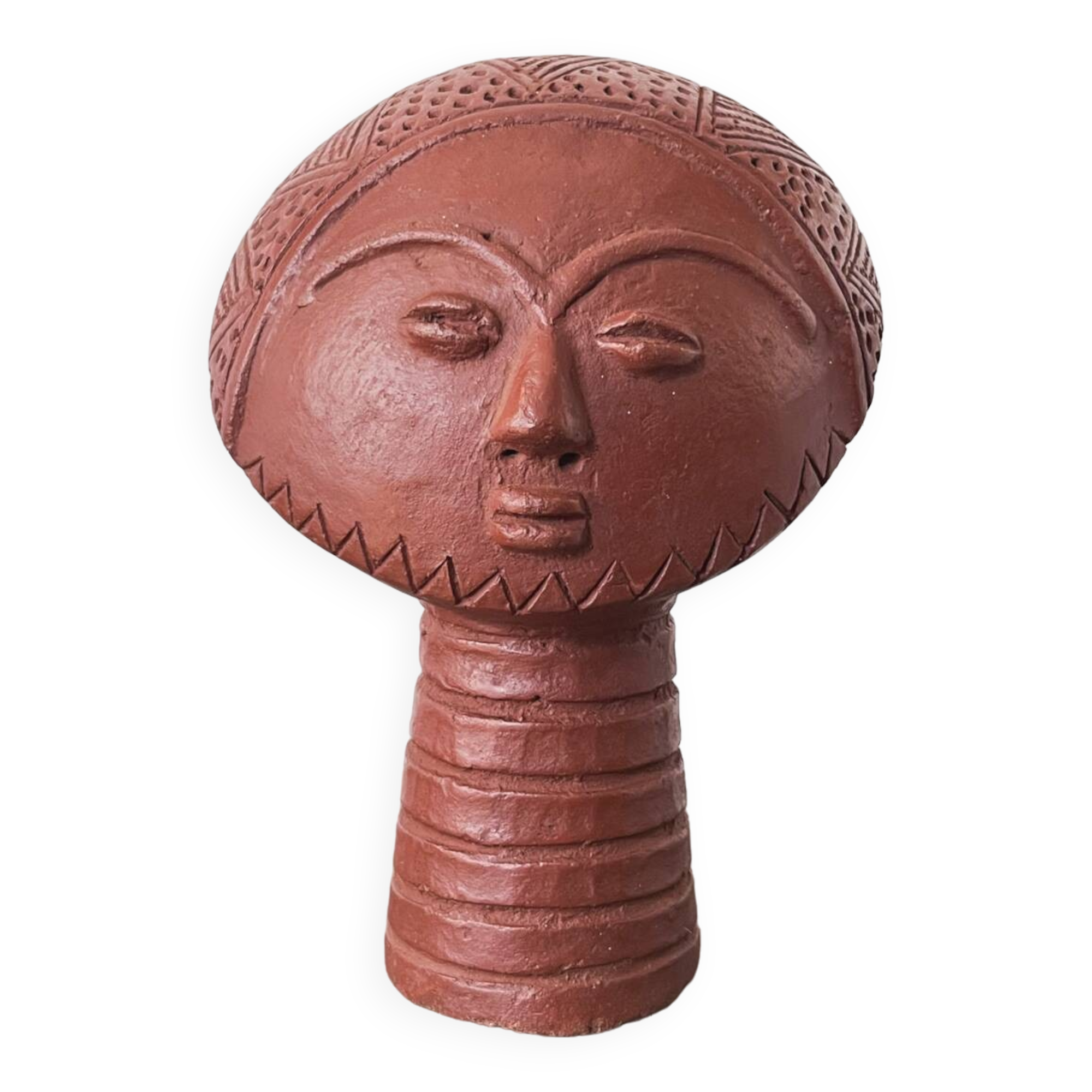 Ashanti (Ghana) terracotta head