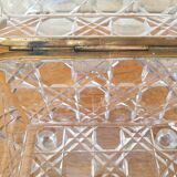 Nineteenth century cut crystal box box