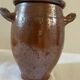 Stoneware salt pot