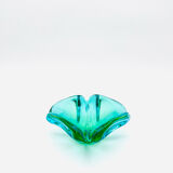 Rare Murano Vide-poche Ouraline Sommerso - Design by Flavio Poli - 1960
