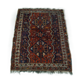 Antique Persian Shiraz carpet, 1900s, 225x162 cm